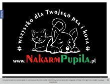 Tablet Screenshot of nakarmpupila.pl
